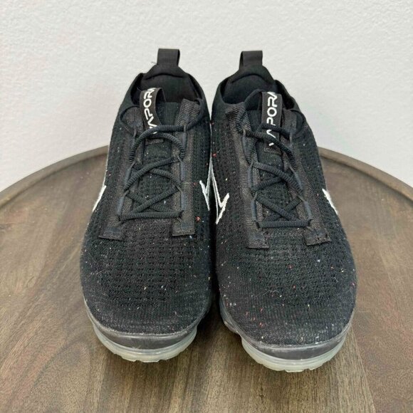 Nike Air Women's VaporMax 2021 Flyknit Lace-Up Sneaker Black Size 9 - Picture 3 of 12